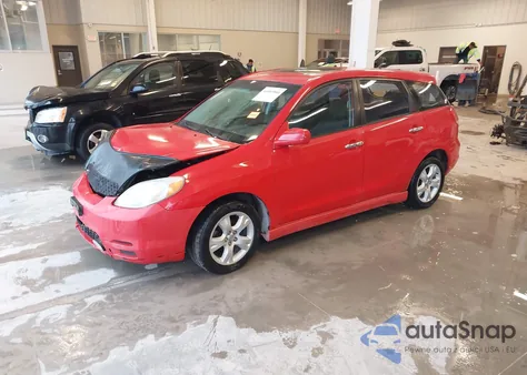 2003 Toyota Matrix Xr from USA, damaged, VIN 2T1KR32EX3C092558